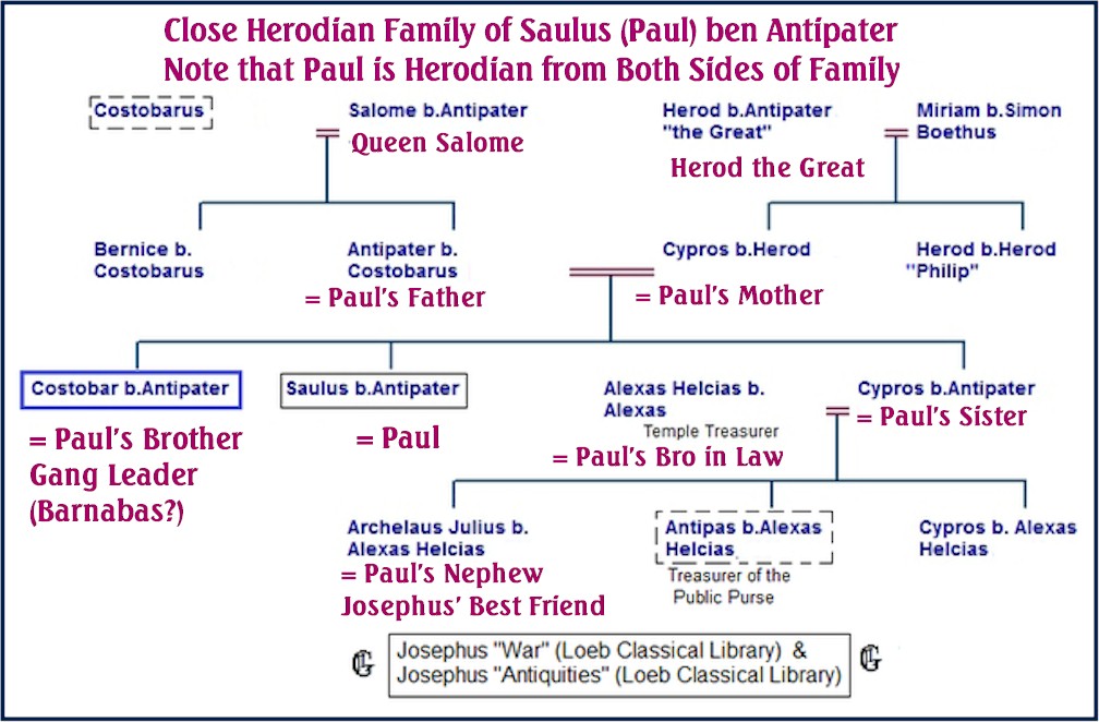 Paul's Herodian Genealogy